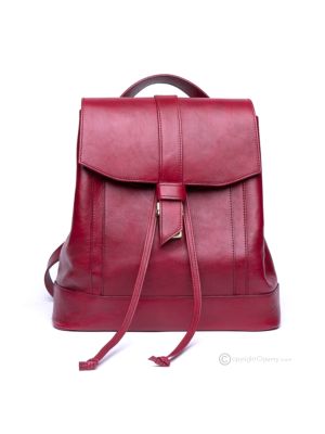 Mochila LORY de piel auténtica, bolsos de moda para hombre, informal, hecho a mano, certificado de garantía