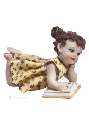 ADA - Auténtica muñeca de porcelana Capodimonte hecha y pintada a mano, de colección.