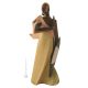 GUERRERO MAASAI Figura figura Capodimonte porcelana hecha a mano Made in Italy