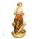 VENDEDOR PULICINI Estatuilla de porcelana Capodimonte hecha a mano Made in Italy