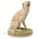 Figura de porcelana Capodimonte GALGO RUSO, artesanía Made in Italy