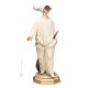 PULCINELLA Figura de porcelana Capodimonte hecha a mano Made in Italy