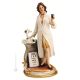 OCCULISTA Figura figura Capodimonte porcelana hecha a mano Made in Italy