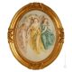 LAS TRES GRACIAS Cuadro en bajorrelieve en porcelana de Capodimonte hecho a mano Made in Italy