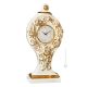 RELOJ DE MESA Cerámica artística estilo barroco con detalle en oro de 24k Made in Italy