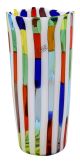 CANNE FILIGRANA VASE Jarrón moderno de cristal de Murano Venecia hecho a mano en Italia