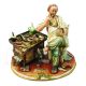 Estatua ZAPATERO Estatua Capodimonte Porcelana Hecha a mano Made in Italy