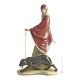 DAMA CON PANTERA Estatua Figura Capodimonte Porcelana Hecha a mano Made in Italy